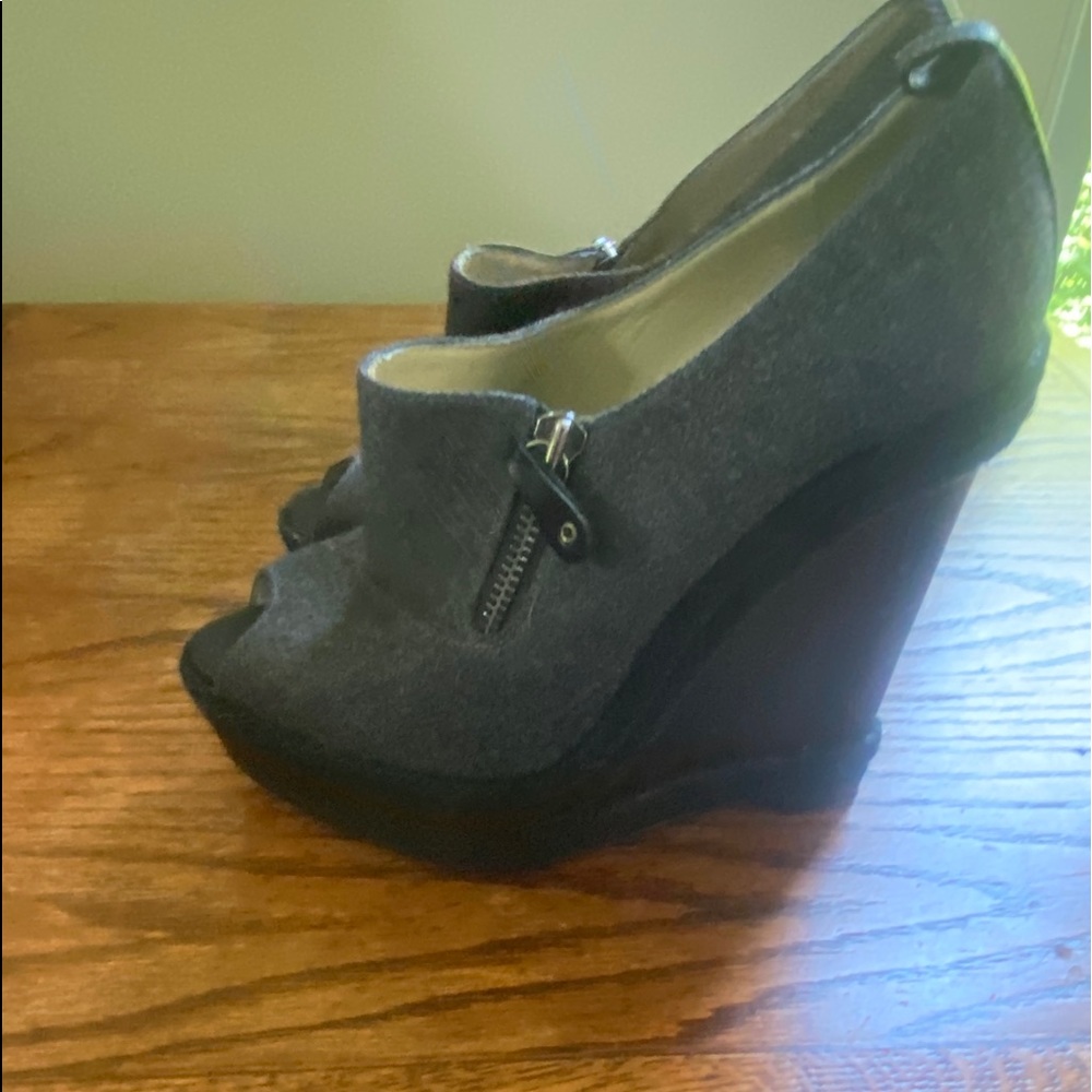 Authentic Christian Louboutin Deroba Wedge booties